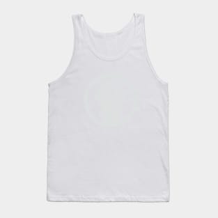 BLACK POWER FIST, WHITE PRINT Tank Top